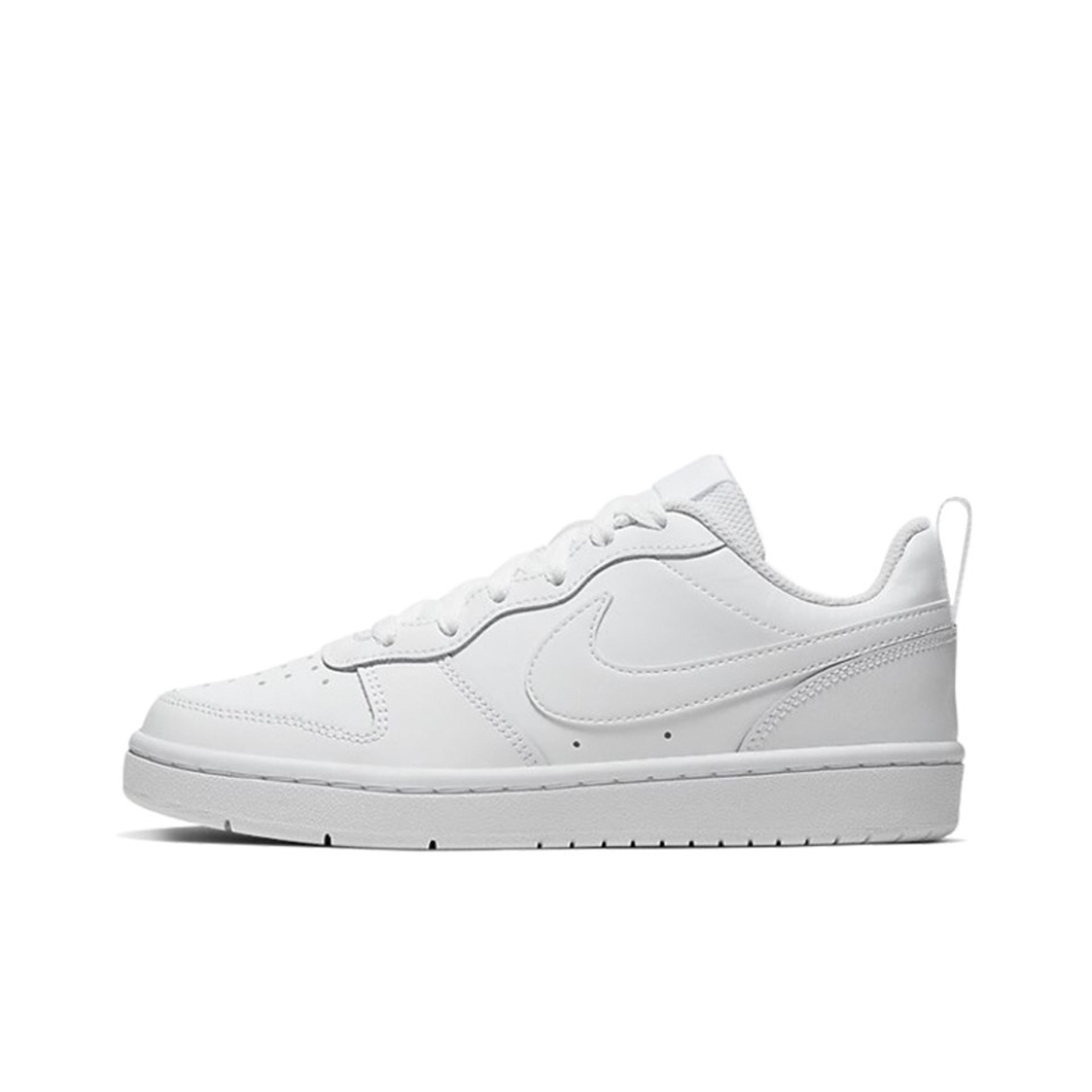 【Custom Sneakers】 Nike Court Borough Low Lamb Cotton - Cute Youthful Soft & Gentle Versatile Retro Street Style - Pink GS