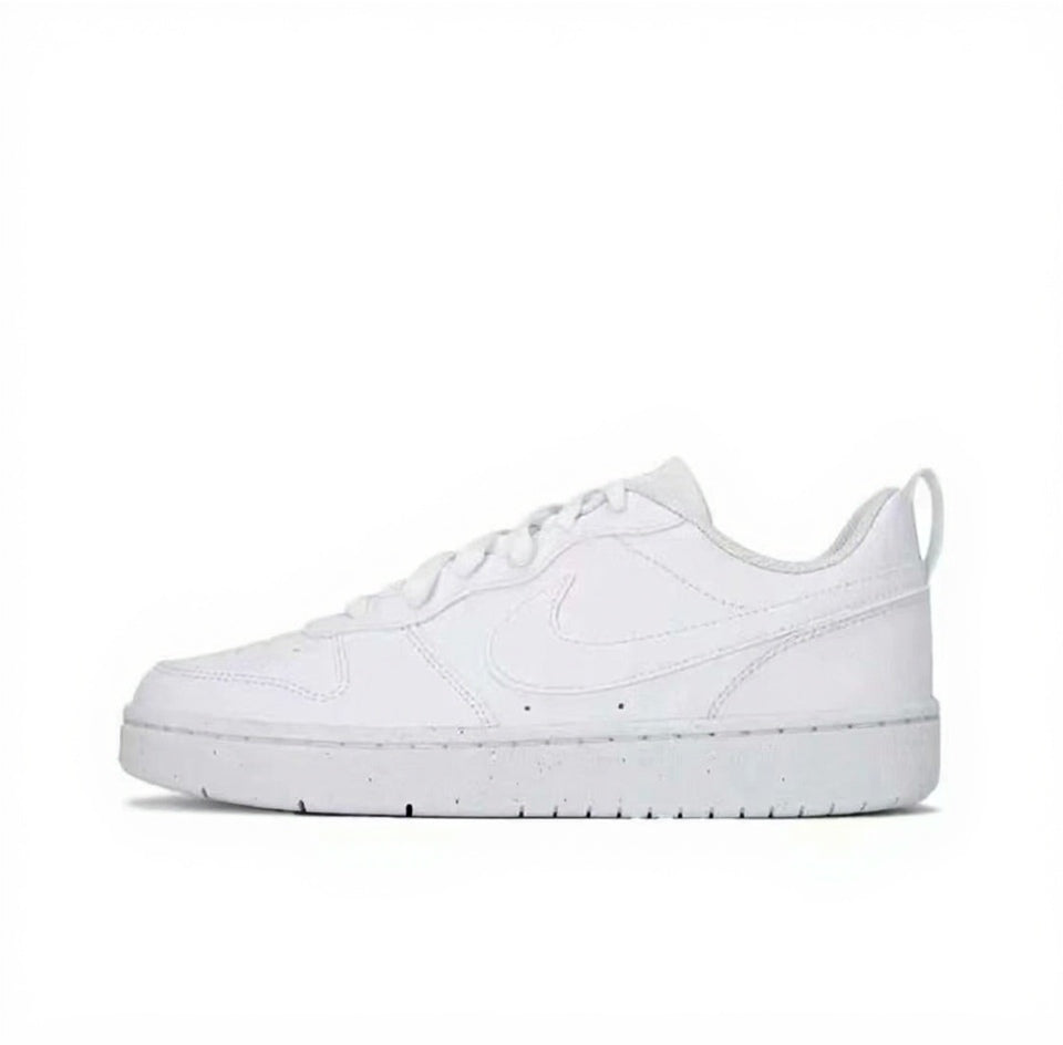 【Custom Sneakers】 Nike Court Borough Low "Lazy Cat's Bakery" - Sea Salt Tart Dopamine Low-Top Women's Skate Shoes in Buttery Cream