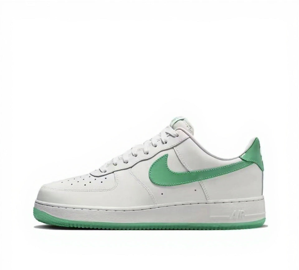 【Custom Sneakers】 Nike Air Force 1 Low "Mossy Bear Trail" - Vintage Graffiti Low-Top Men's Skate Shoes in Cypress Green