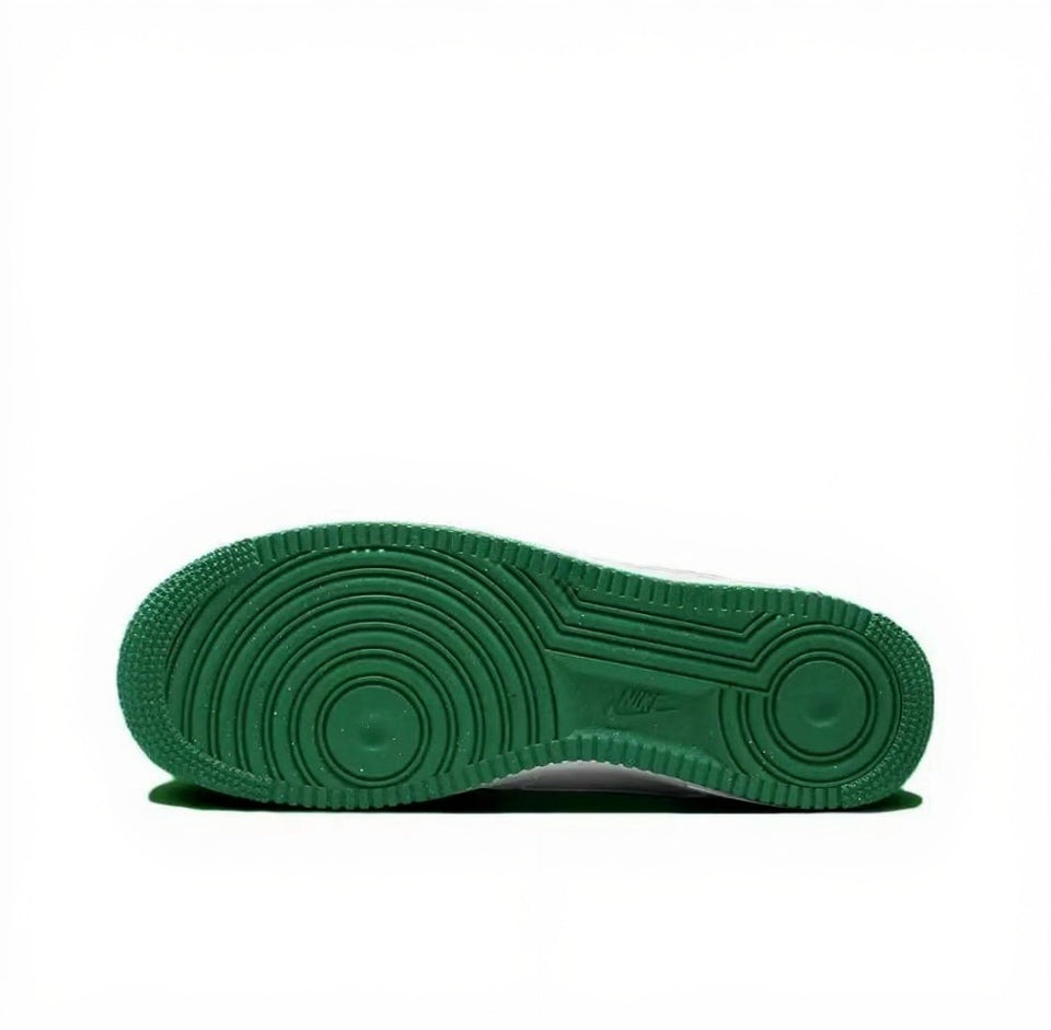 【Custom Sneakers】 Nike Air Force 1 Low "Mossy Bear Trail" - Vintage Graffiti Low-Top Men's Skate Shoes in Cypress Green