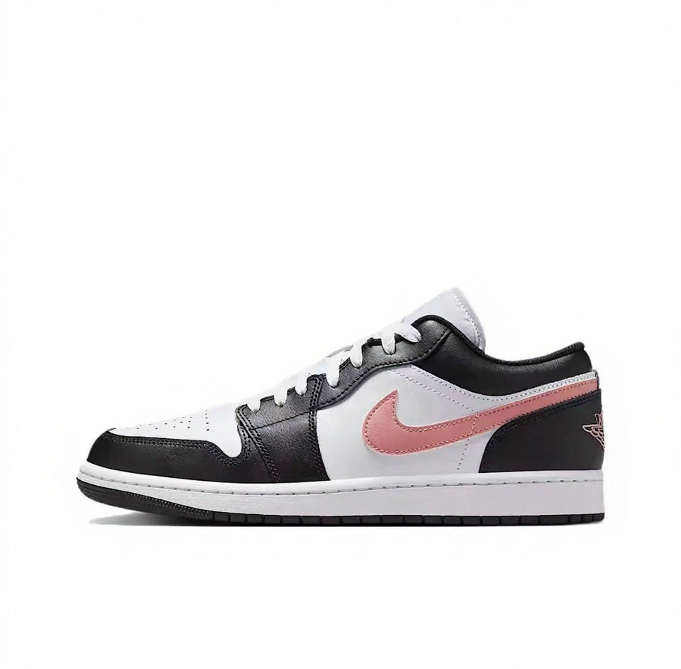 【Custom Sneakers】Air Jordan 1 Low "Starry Butterfly" - Hand-Painted Splatter & Gradient - Premium Box Set - Grey/White
